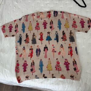 Colorful Fashion Print Top